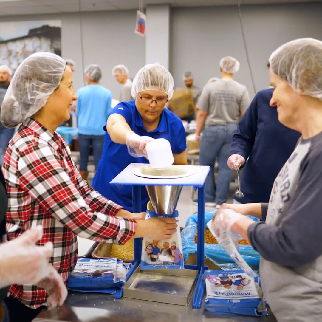 Intermatic Lends a Hand at Feed My Starving Children Service Project