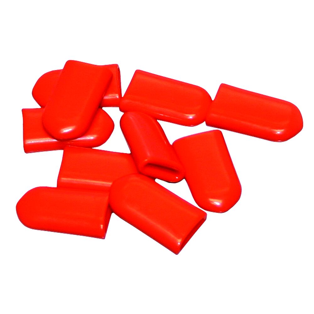 Orange Vinyl Cushion/Insulator for Time Switch Manual Lever, 10 pack