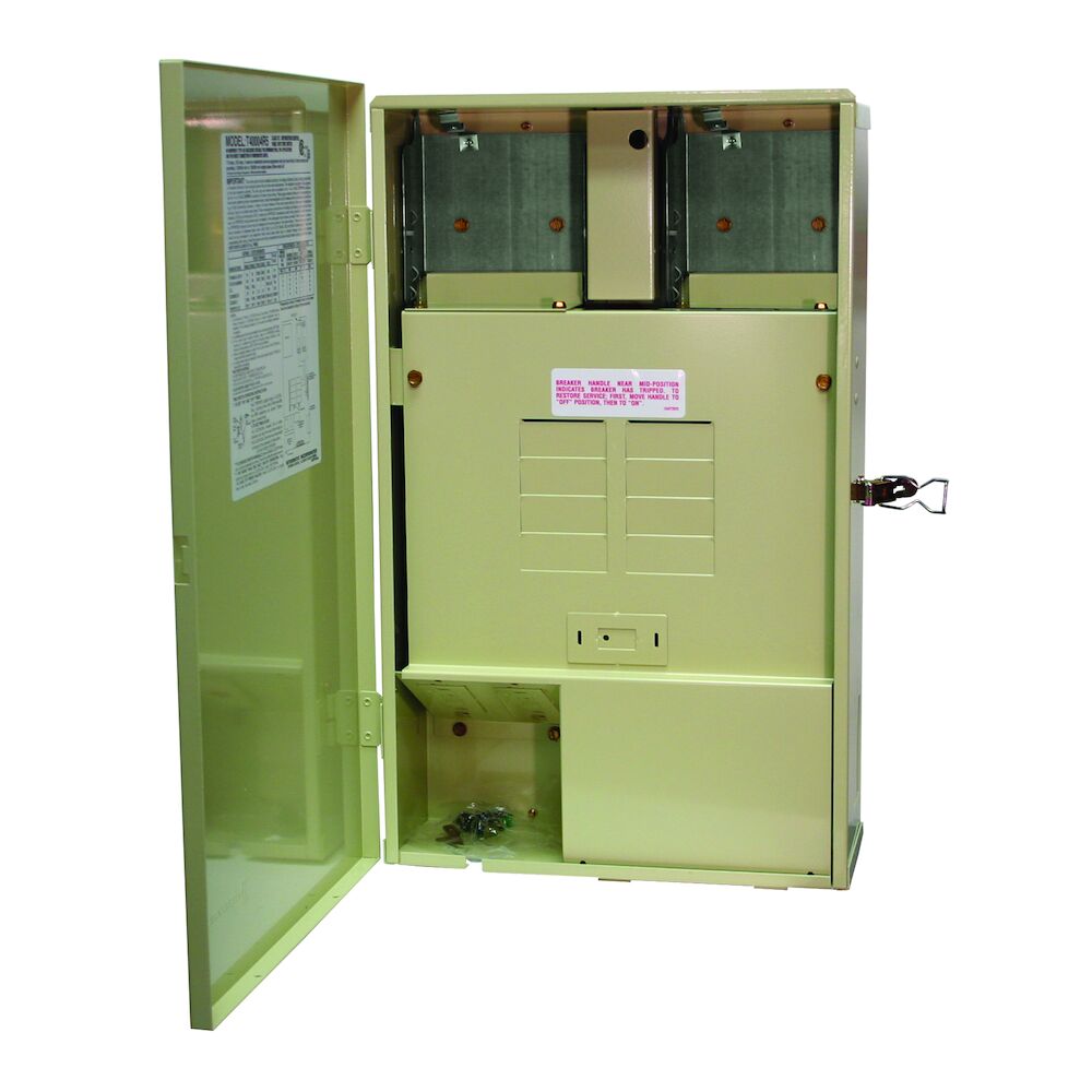 125 A Load Center with Compartment for Optional Wiring Devices, 8-Breaker Spaces