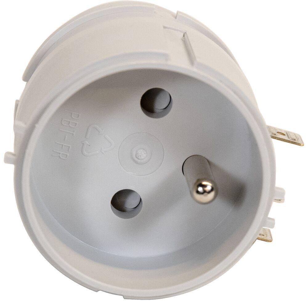 Plug Module, E style plug with enhanced child protection, 16 A - PM EC