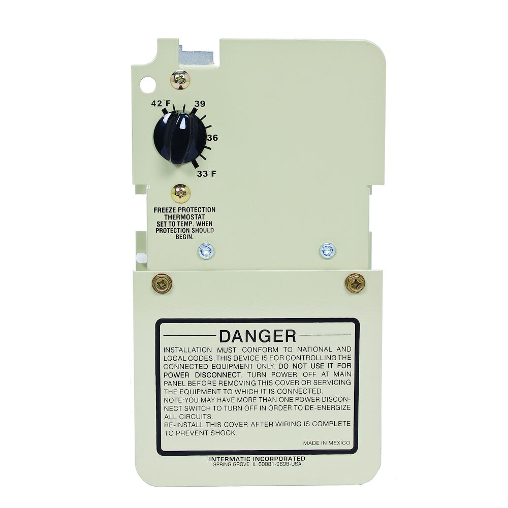 Freeze Protection Thermostat only for 240V Applications, Mechanism