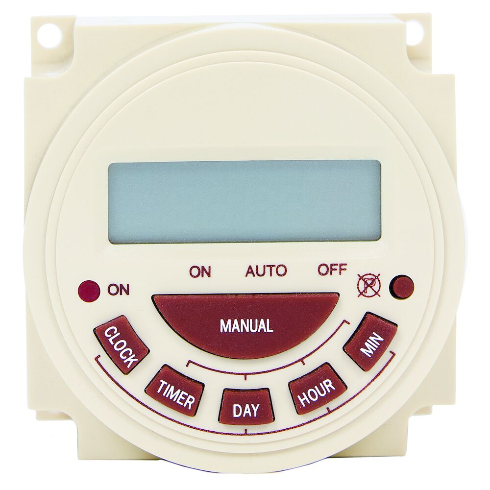 7-Day 240V Electronic Panel Mount Timer